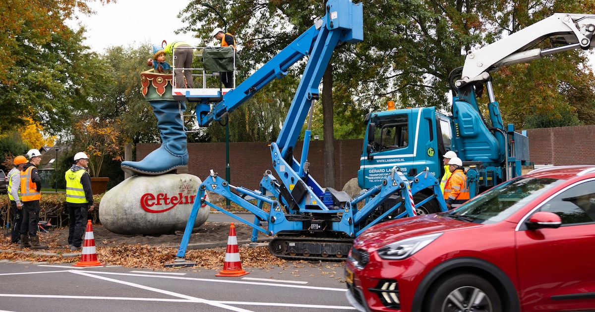 Reuzenpotten en reuzenlaarzen: verdwalen onderweg naar de Efteling kan echt niet meer