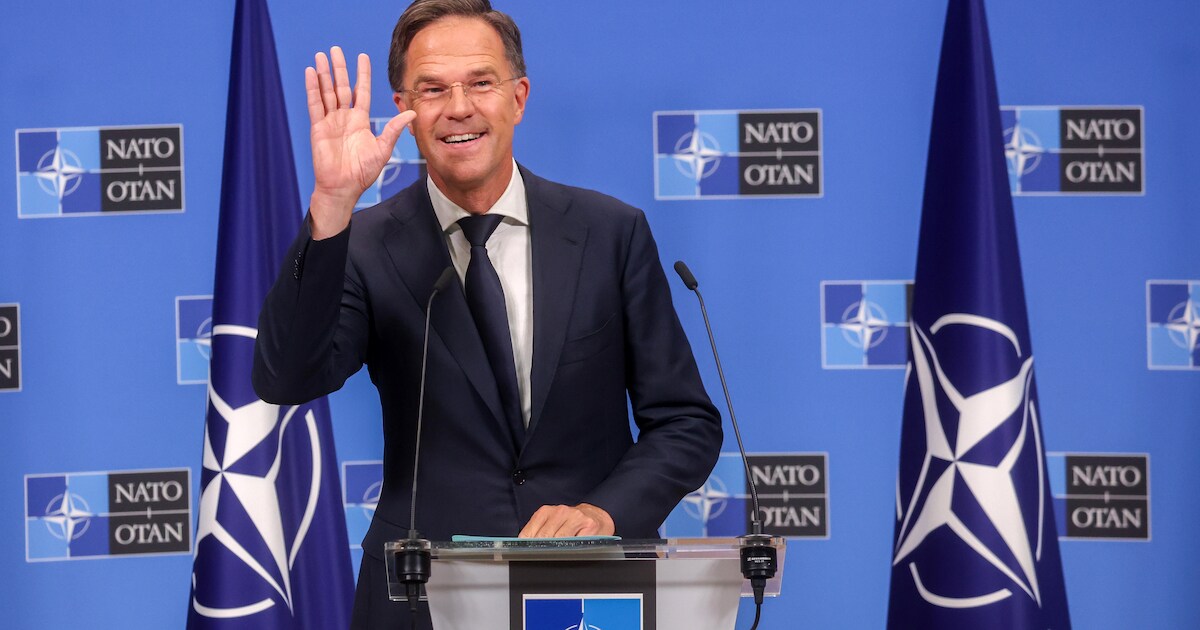 Bij de Navo zijn ze blij met Mark Rutte, alleen de beveiliging kreeg ...
