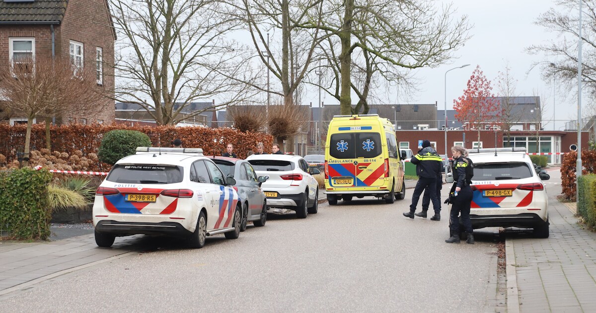 Ruzie eindigt met steekpartij in Herwijnen, politie zoekt verdachte