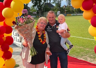 Hun hart is rood-geel, toch doen Peter en Karin van Berkel na een kwarteeuw een stapje terug bij VV 