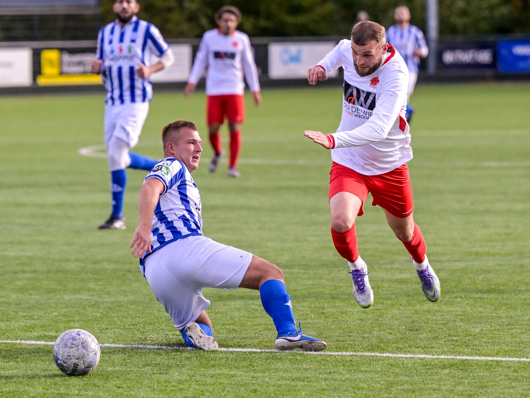 Kay Huijgens heeft dit seizoen een  duidelijk doel bij Zwaluw VFC: ‘Al maak ik er zelf wat minder’