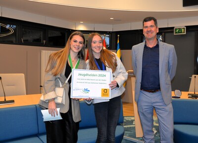 Lise (16) en Mila (15) redden man van verdrinkingsdood: ‘De meiden hebben mijn leven gered’