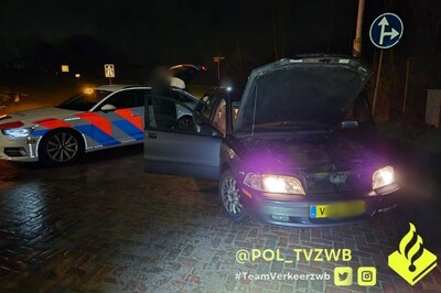 Bestuurder zit onder invloed van drank en drugs achter stuur van ‘net gekochte auto’, maar dat is ni