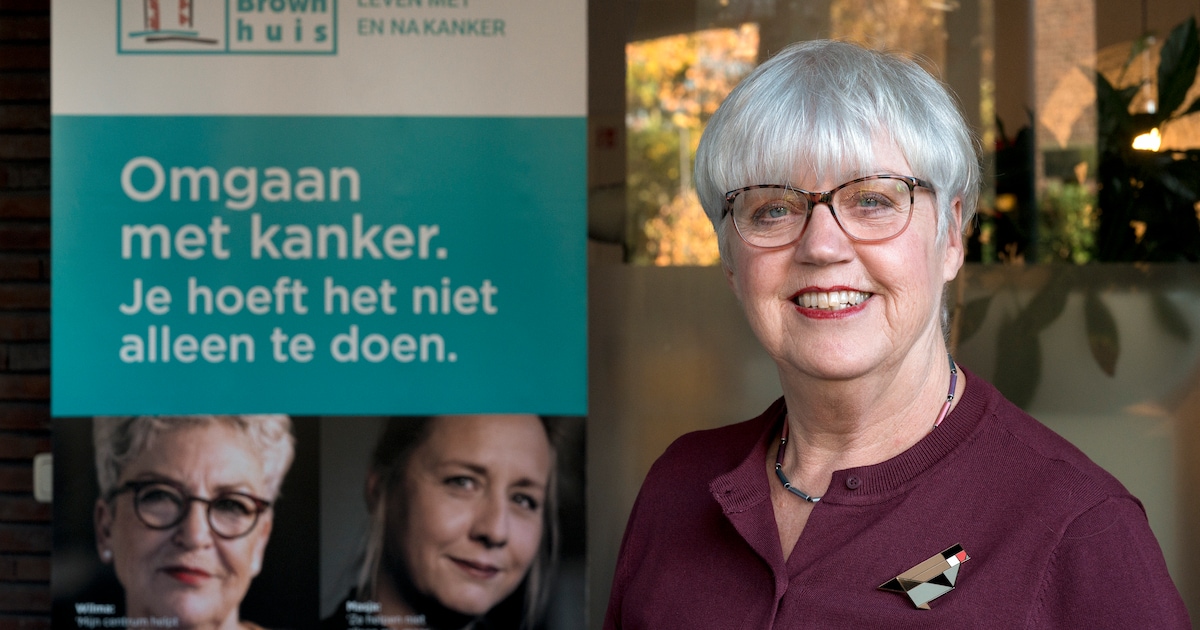 Het speldenknopje in haar borst bleek kanker, en daarom doet Jetty Eugster (70) mee aan belactie