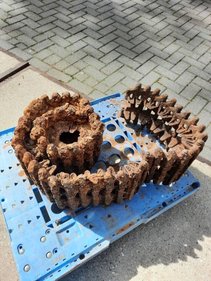 Rupsband uit Tweede Wereldoorlog gevonden in Den Bosch | 's ...