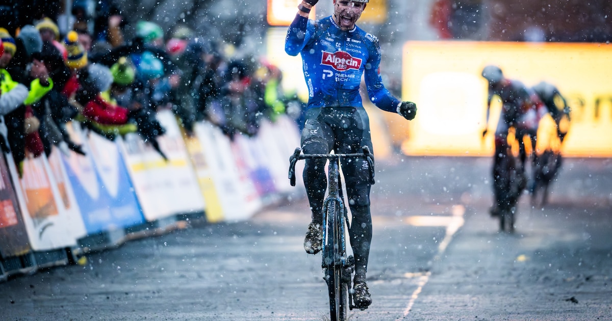 Vandeputte snelste tijdens Superprestige in Gullegem, Van Alphen net naast het podium bij de vrouwen