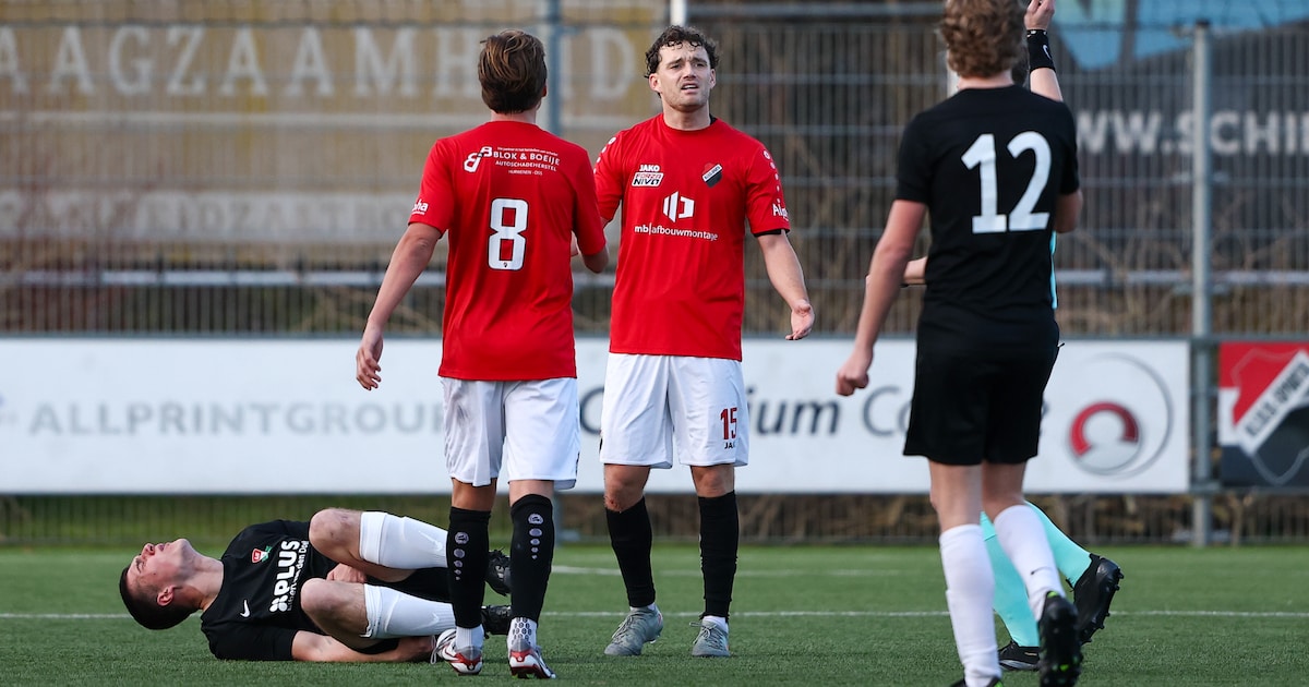 Nivo Sparta verspeelt kostbare punten in titelstrijd: ‘In vijf minuten tijd de kaas van het brood la