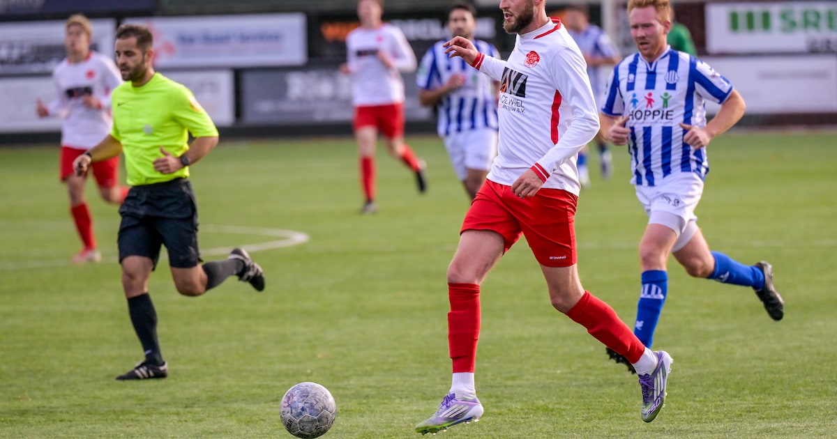 Zwaluw VFC wint Vogelderby van De Valk dankzij goal van eigen helft van Bezem: ‘Jeugd heeft het fant