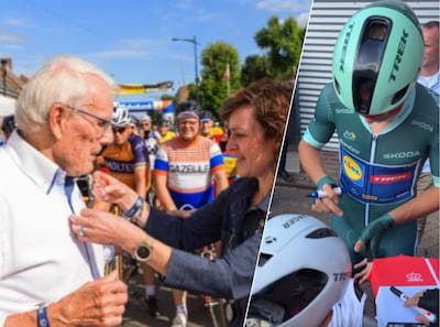 LIVE | Peloton met vijf topfavorieten begint finale met veertig seconden achterstand op vluchters