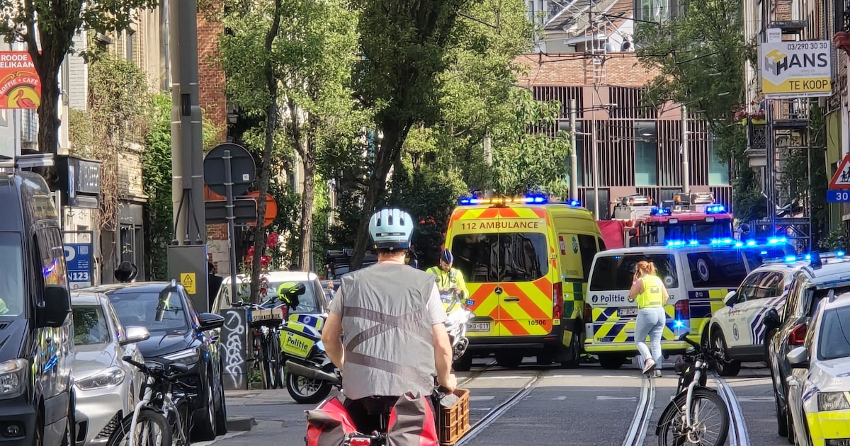 Jongetje overleden na aanrijding door politiewagen in Antwerpen.