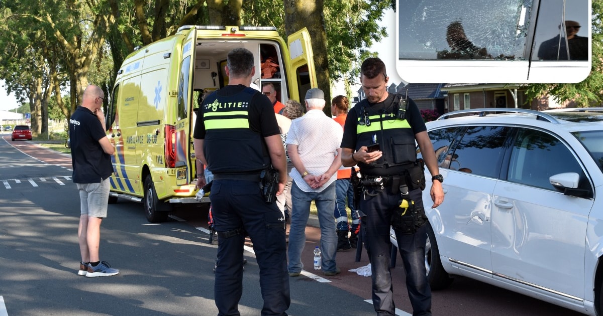 Fietser raakt gewond bij aanrijding met auto in Zuilichem: meerdere tanden kwijt en hoofdwond
