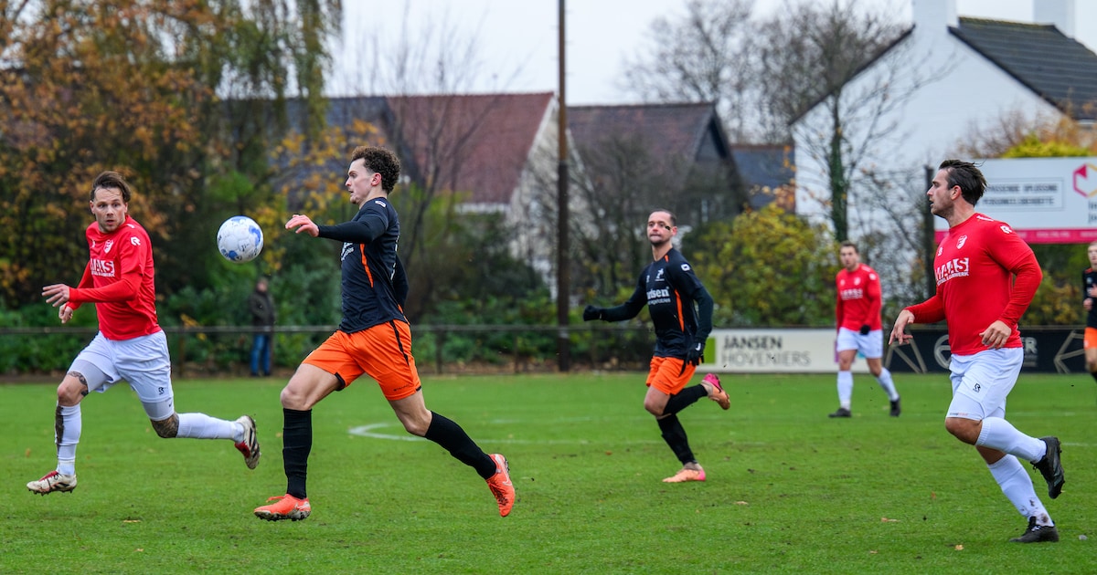 Mede dankzij ander systeem is Lars Visschers niet meer te stoppen bij Beek Vooruit: ‘Twee assists va