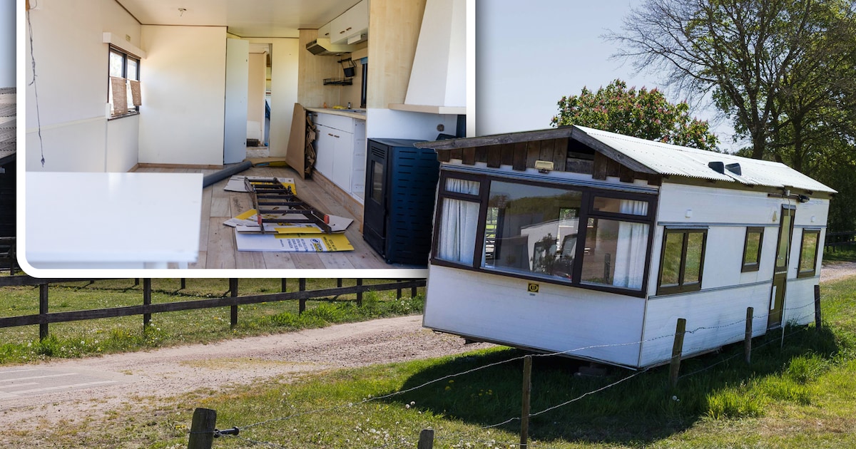 Bewoner ergert zich aan achtergelaten stacaravan voor zijn huis: ‘Is een barrel’