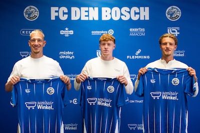 FC Den Bosch kent geslaagde dag met drie nieuwe spelers: routinier zonder ritme, een belofte en een top-amateur