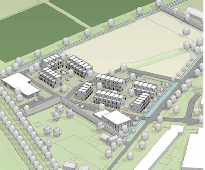 Nieuw azc in Uden kost ongeveer 20 miljoen euro, COA vraagt vergunning aan