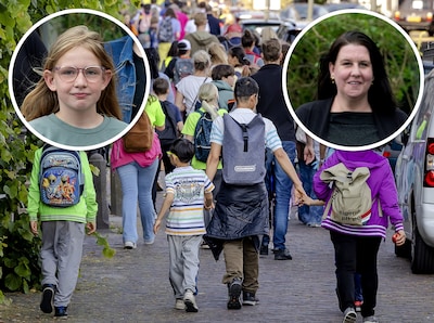 School blijft weg bij avondvierdaagse , maar moeder Jolanda loopt tóch met Aimee (9): ‘Laat haar niet wegpesten’