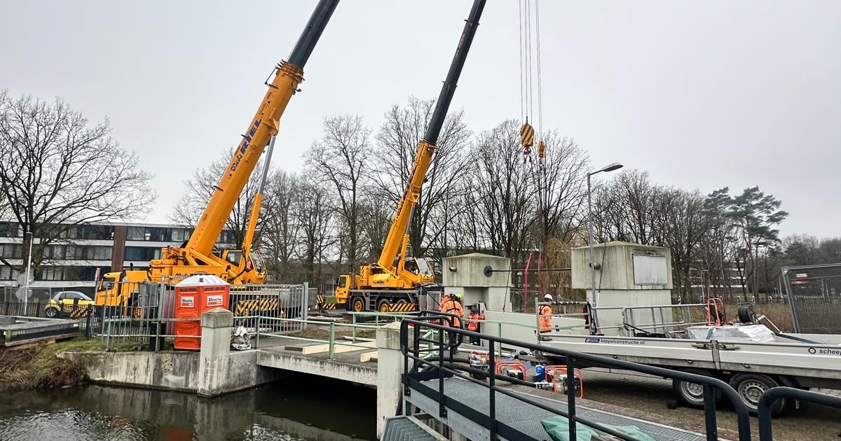 Spuiwerk Sluis III in Tilburg weer in gebruik na onderhoudswerkzaamheden