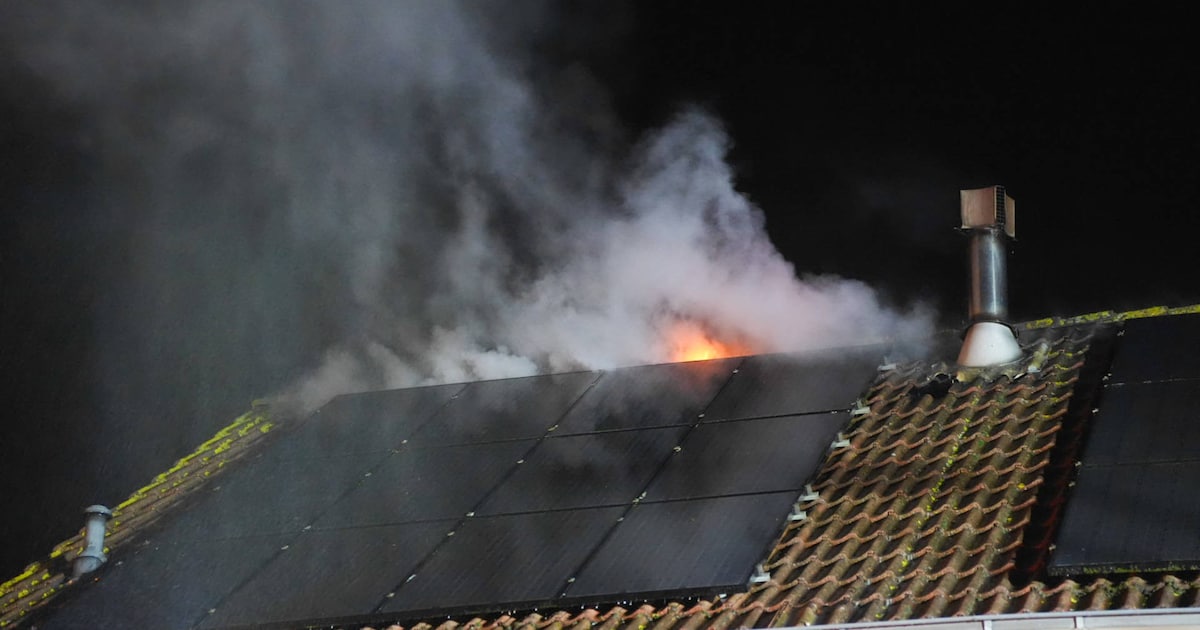 Brand op dak van woning in Drunen: aanzienlijke schade, dak niet langer waterdicht