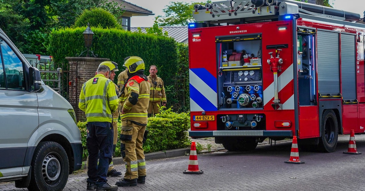 Gaslek bij verbouwingswerkzaamheden in Berghem: brandweer en Enexis uren bezig