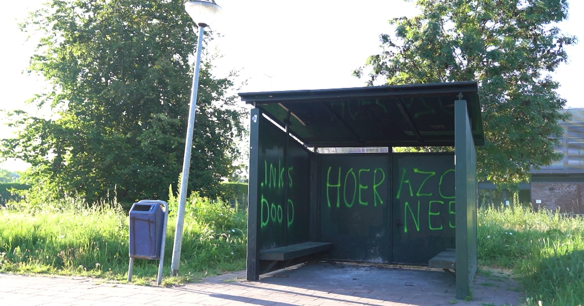 Burgemeester Mikkers probeert de gemoederen in Engelen te bedaren na bekladdingen van huizen