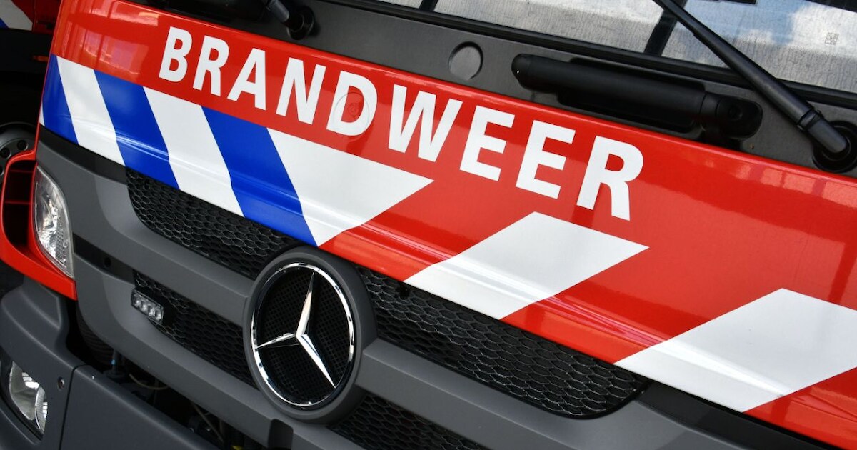 Zeer grote brand op Turnhoutseweg in Reusel