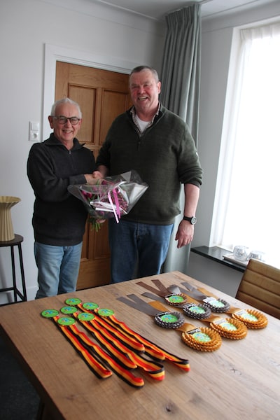 Een goed gevulde prijzenkast