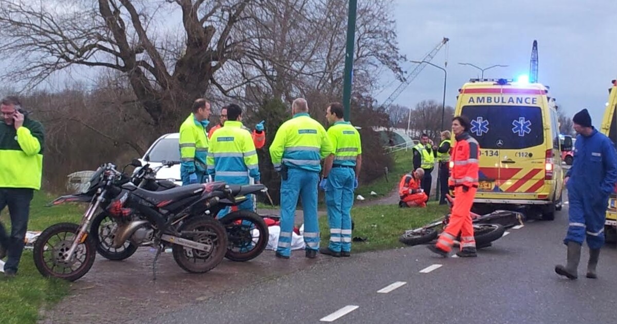 Bromfietser Zuilichem verloor macht over stuur | Woudrichem
