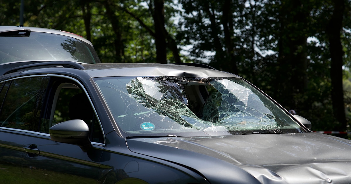 Fietser belandt op voorruit bij botsing met auto in Moergestel: slachtoffer ernstig gewond