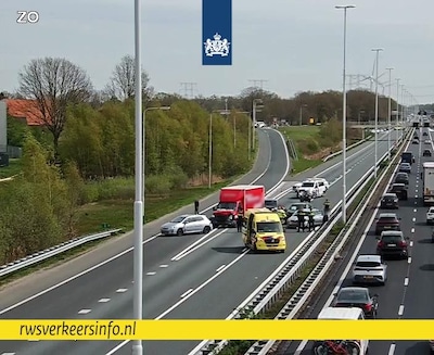 File tussen Eindhoven en Breda door ongeval op de A58, weg vrijgegeven