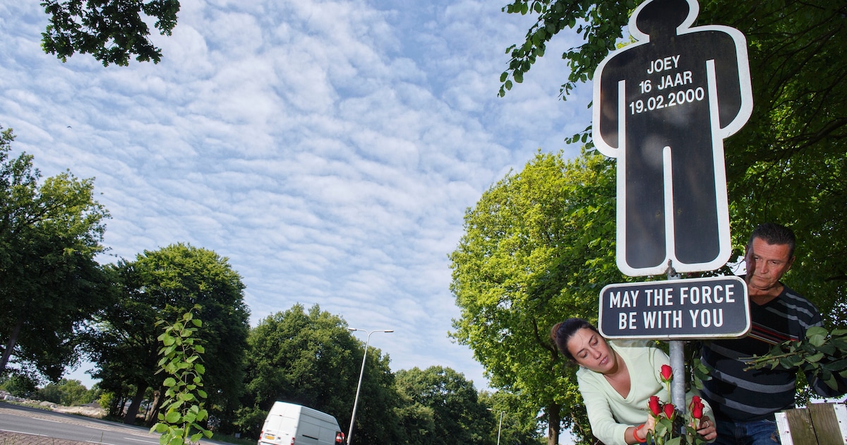 Monument voor Joey Aarts waarschuwt: er vallen meer doden op Brabantse ...