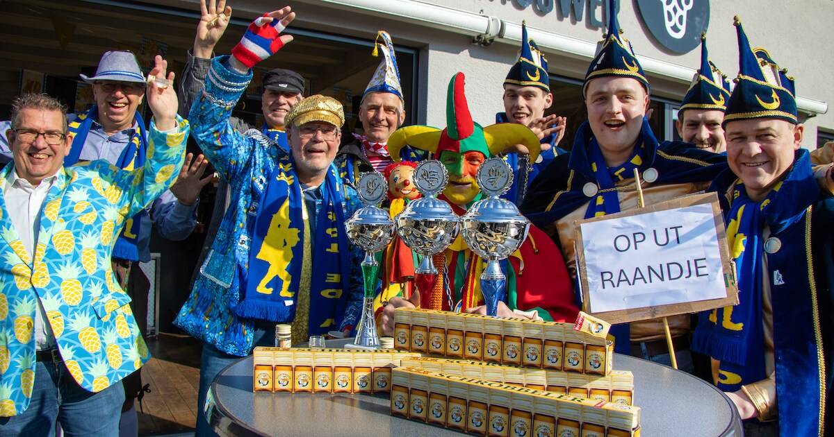 Schijf drinkt zich moed in met Schrobbelèr