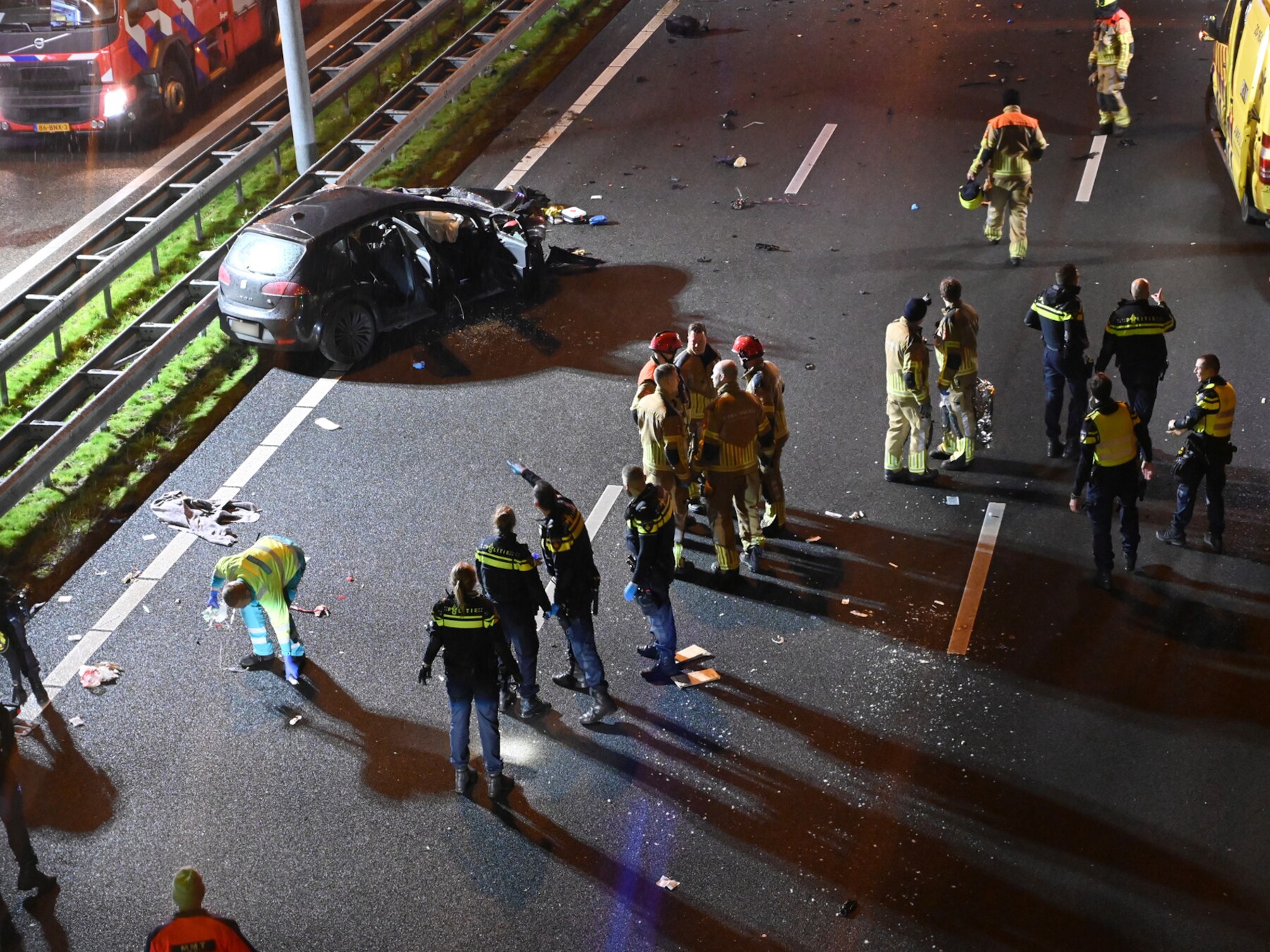 Zwaargewonde verdachte uit Drunen van dodelijk ongeluk op A16 ‘gaat in voorarrest als hij uit ziekenhuis komt’  