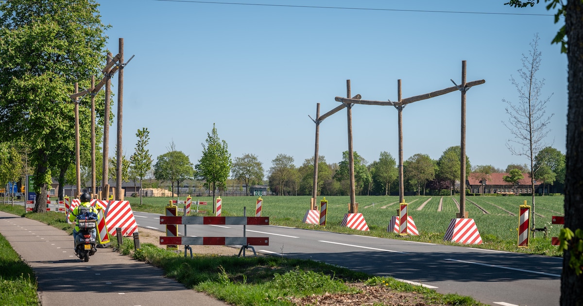 Mysterie langs de Vierlingsbeekseweg opgelost: dit zijn géén pergola’s