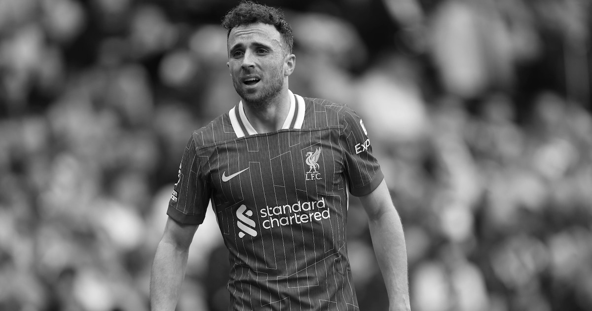 Liverpool-aanvaller Diogo Jota overleden bij verkeersongeval.