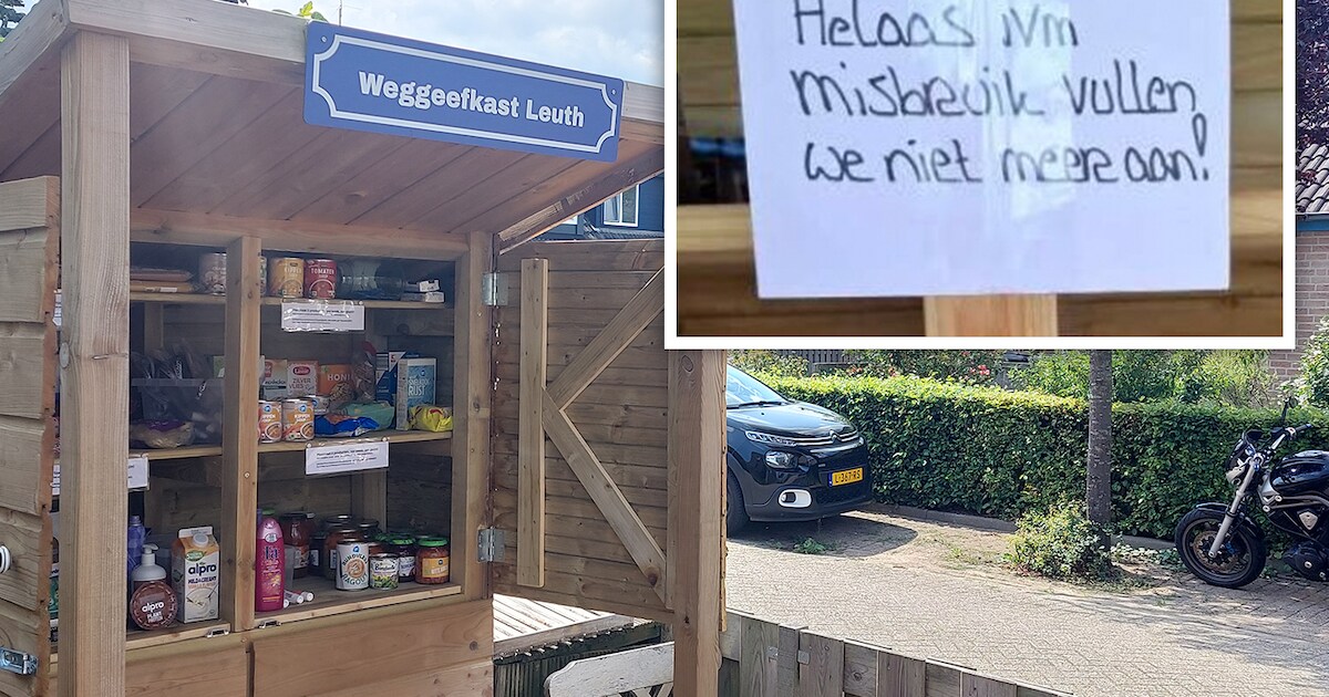 Haar weggeefkasten worden leeggeroofd, maar Tamara baalt nu van haar woeste reactie