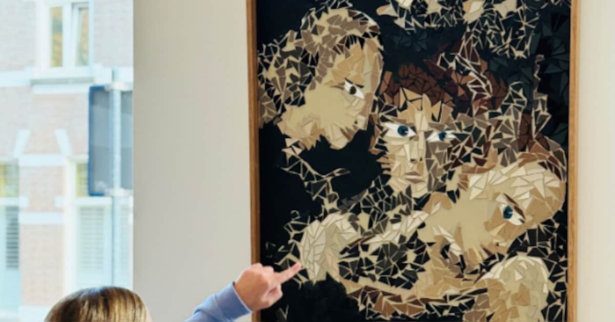 Kinderen in Dongen maken kunst van denim