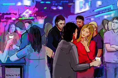 Wanneer Cindy met vriend van haar ex praat ontstaat er chaos in Tilburgse club