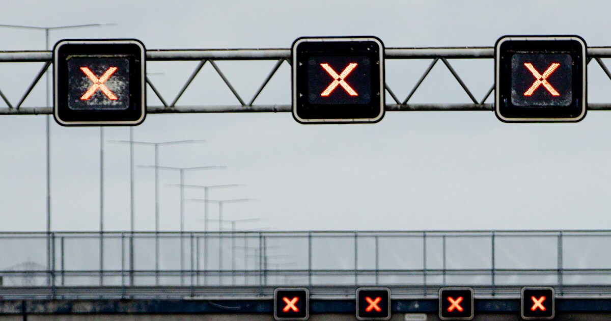A59 dicht bij Waalwijk door ongeval: verkeer omgeleid via Tilburg