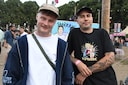 Nick van Hoof en Jesseh Groote Woortmann van evenementenbureau Net Echt, organisator van Festival Smèrrig.