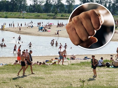 14-jarige krijgt klappen en schoppen van tieners op strandje: ‘Ik denk dat ik hier een trauma aan overhoud’