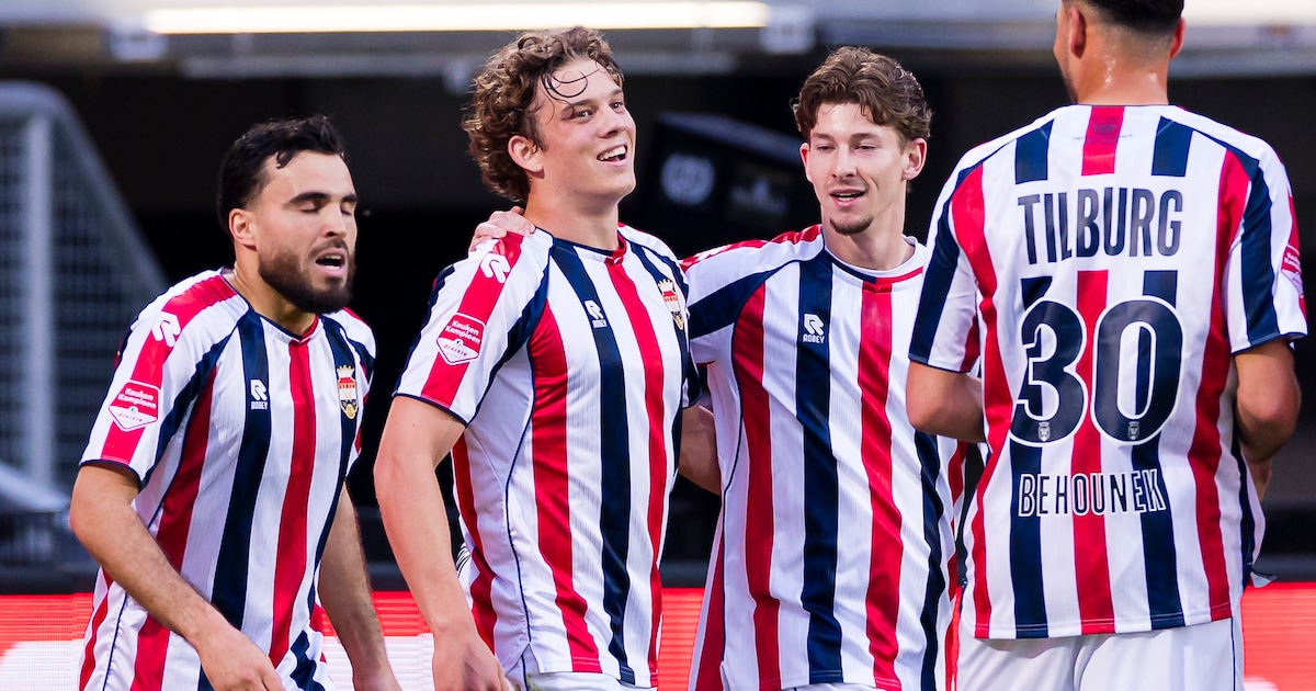 Willem II maakt er een feestje van, met twintigjarige Baartmans in het middelpunt