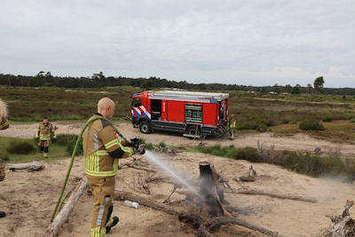 Man en vrouw ontdekken smeulend kampvuur in Loonse en Drunen