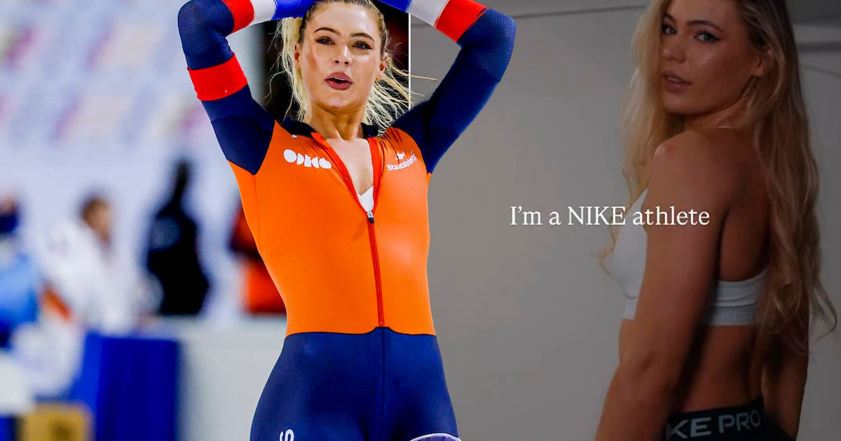 Jutta Leerdam kondigt gedroomde samenwer­king met Nike aan: ‘Het kleine meisje in mij is zo blij’