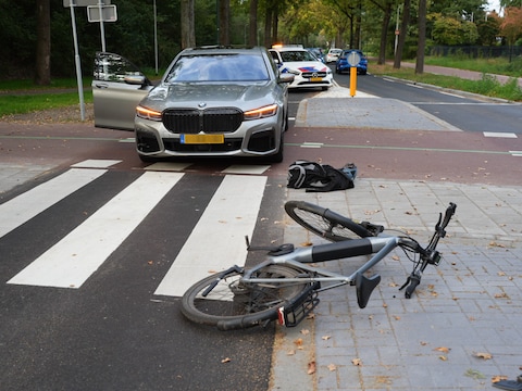 Het ongeluk op de kruising Duinlaan-Horst.