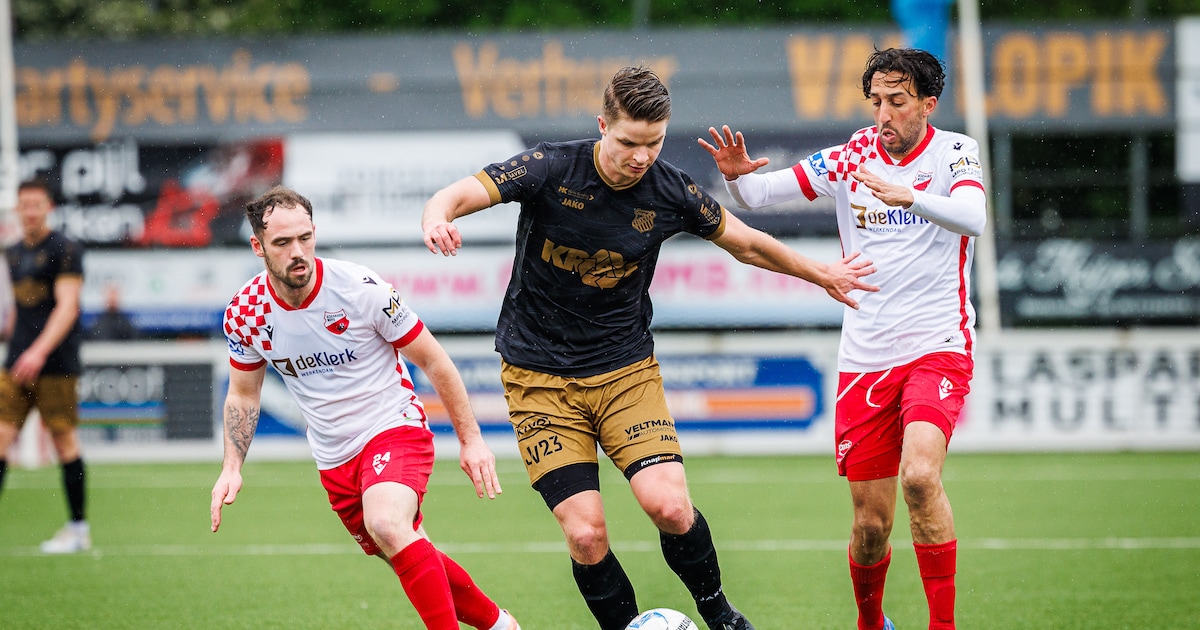 Kozakken Boys beleeft bijzondere middag en maakt remontada nét niet compleet tegen tiental van HHC H