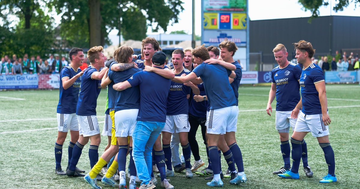 Pinchhitter Koen (34) van het gepromoveerde Erp maakt tijdens tactisch speekspel het verschil: ‘Geld