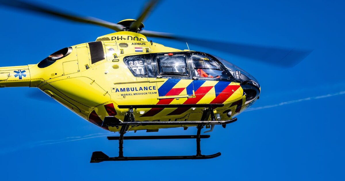 Traumahelikopter ingezet voor ongeval met letsel op A58 in Molenschot