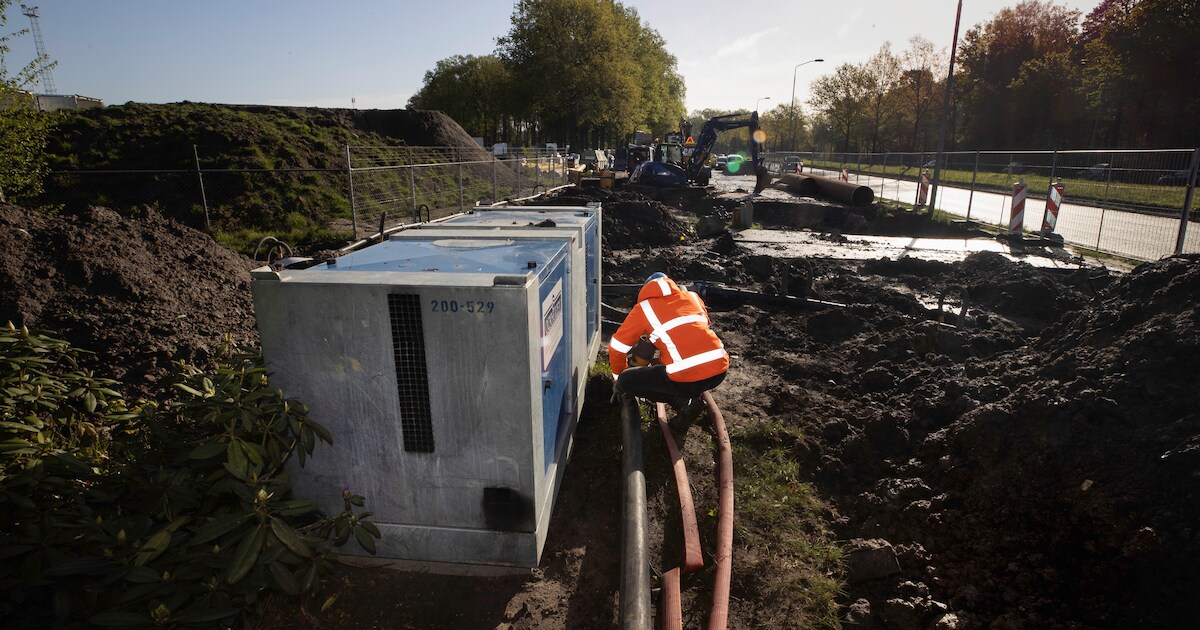 Wateroverlast blijft bouwbedrijven parten spelen: ‘Dit heb ik in 30 ...