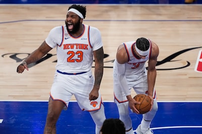 Basketballers New York Knicks na historische comeback heel d