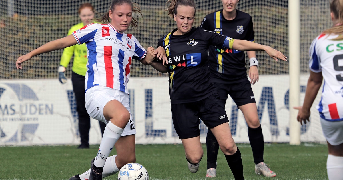 Raadselachtige nederlaag voor de vrouwen van FC Tilburg: in 25 minuten van 1-5 voor naar 6-5 verlies